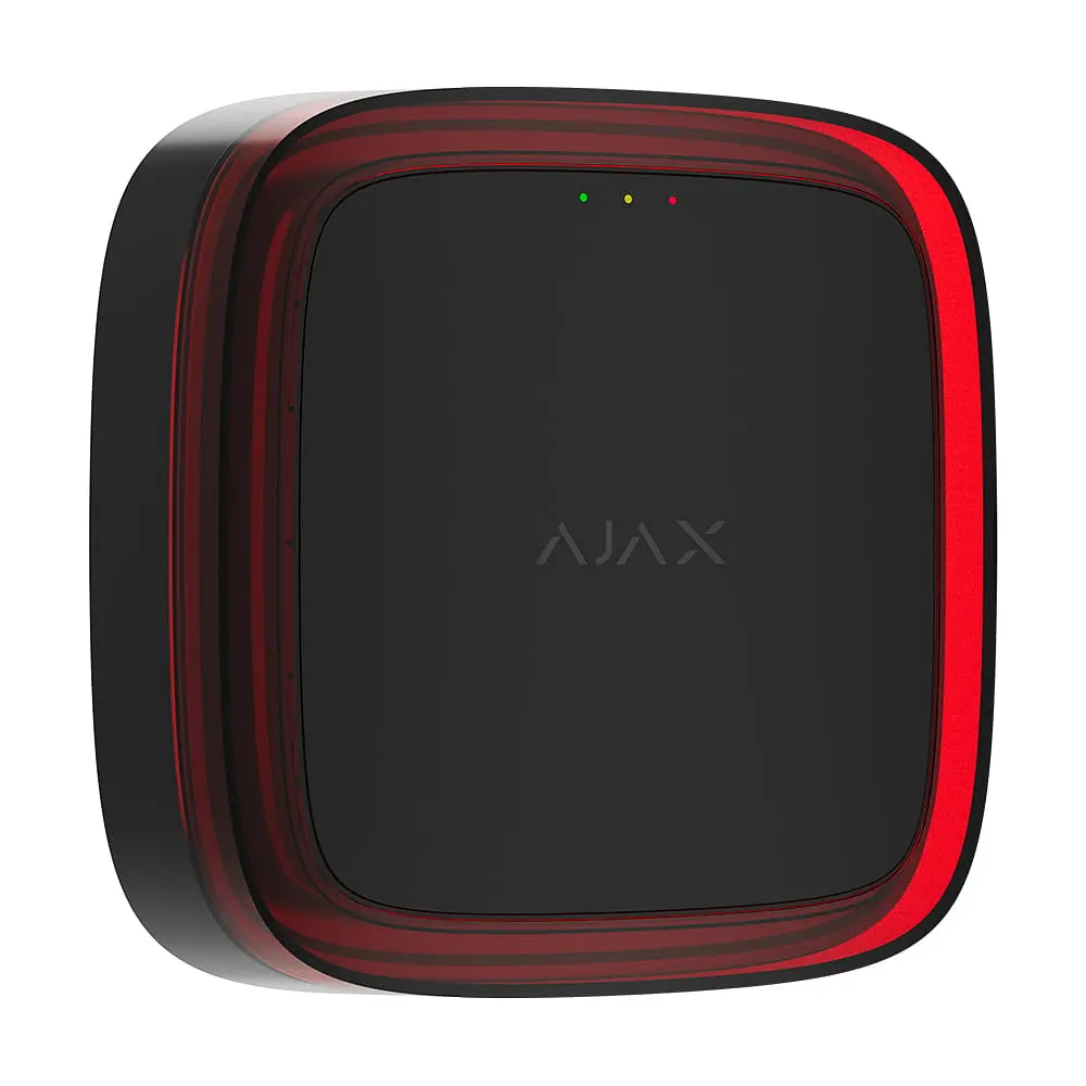 Бездротовий адресний пожежний оповіщувач світловий Ajax EN54 FireProtect (VAD) Jeweller Black (26-00656) - фото 2