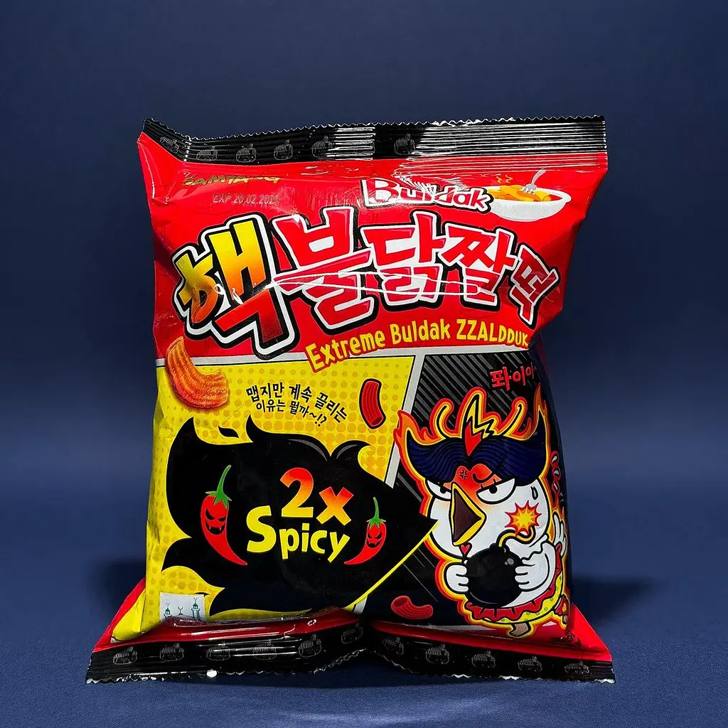 Снеки Samyang Chicken Flavor Zzaldduk Spicy x2 80 г