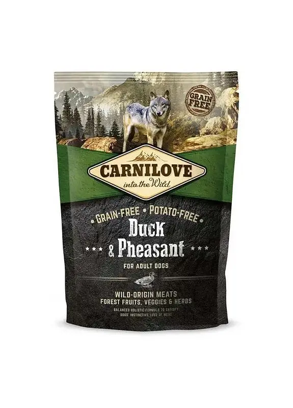 Сухий корм для дорослих собак Carnilove Duck&Pheasant 1.5 кг