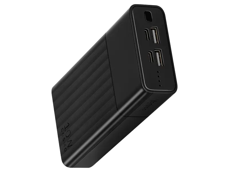 Зовнішній акумулятор (Power Bank) YENKEE YPB 2021 20000 mAh 10W Black - фото 2