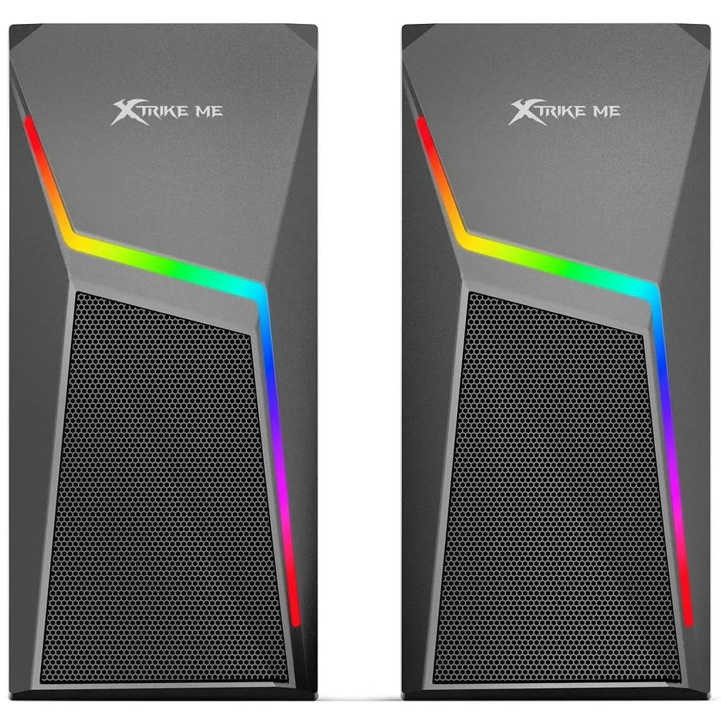 Акустическая система 2.0 XTRIKE ME SK-503, 6Вт Bluetooth RGB USB (SK-503) - фото 4