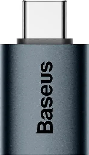 Перехідник Baseus Ingenuity Series Mini OTG Adaptor USB-C to USB-A Blue (ZJJQ000003) [78669] - фото 3