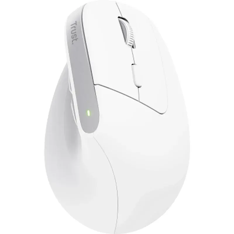 Мишка Trust Bayo+ Ergonomic Wireless/Bluetooth White (25399) - фото 2