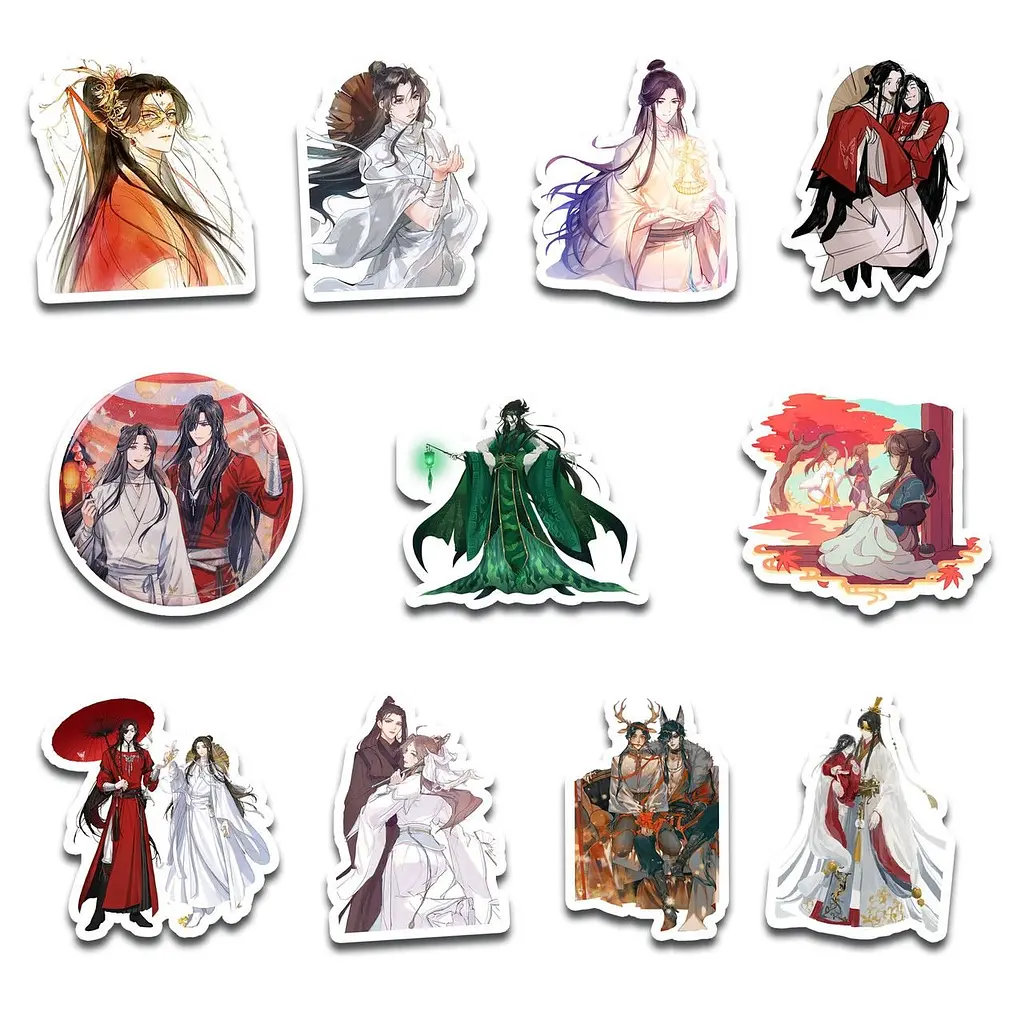 Стікерпак GeekLand Tiān Guān 45 штук (SP TG 01) - фото 2