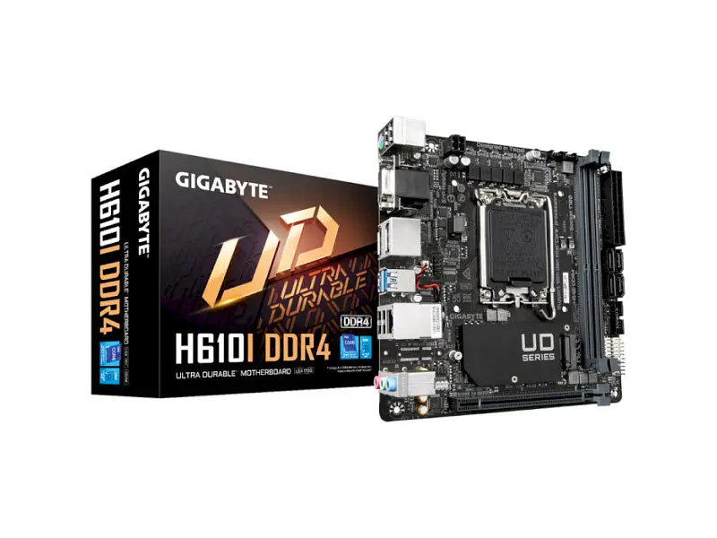 Материнська плата Gigabyte H610I DDR4 - фото 5
