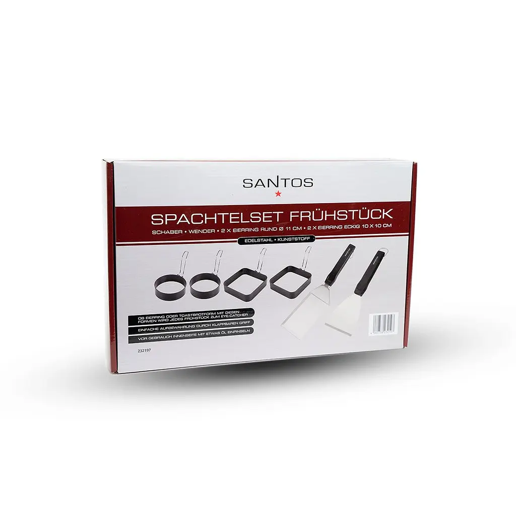 Набор лопаток и форм для завтрака Santos для гриля 6 шт. (232197) - фото 9