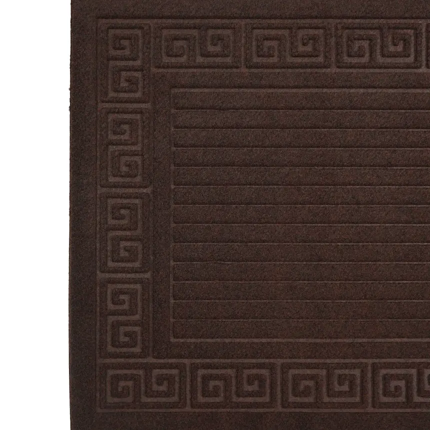Килимок придверний Eco Fabric Смужки без кромки коричневий 45 х 75 см (4575-009) - фото 5