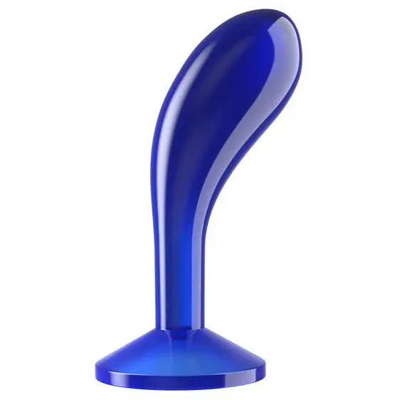 Анальна пробка - Flawless Clear Prostate Plug 6" Blue - фото 2