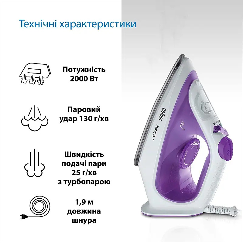 Праска BRAUN SI 1080 VI - фото 8