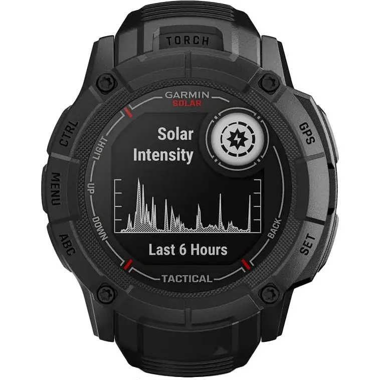 Смарт-годинник Garmin Instinct 2X Solar-Tactical Edition Black (010-02805-13/03) - фото 8