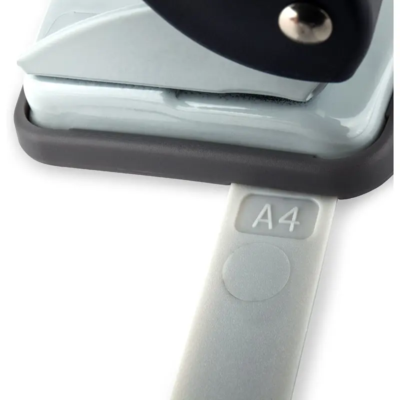 Діркопробивач для паперу Axent Welle-2 з пластиковим верхом 10 аркушів чорний (3810-01-A) - фото 4