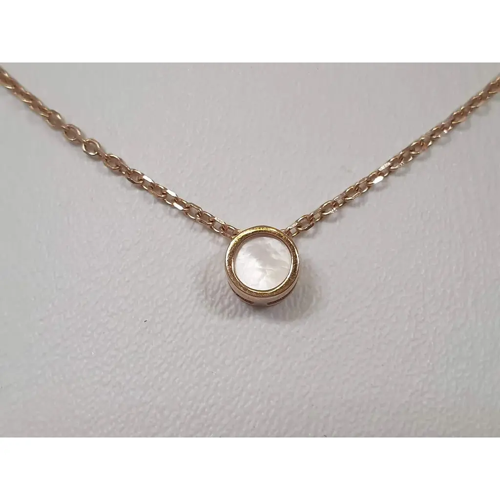 Золоте кольє Tango з перламутром. 869424 - фото 2