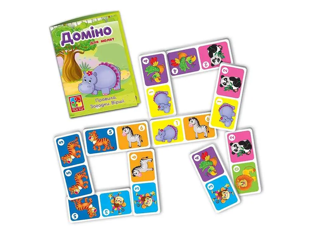 Доміно VLADI TOYS Зоопарк VT2100-07 - фото 3