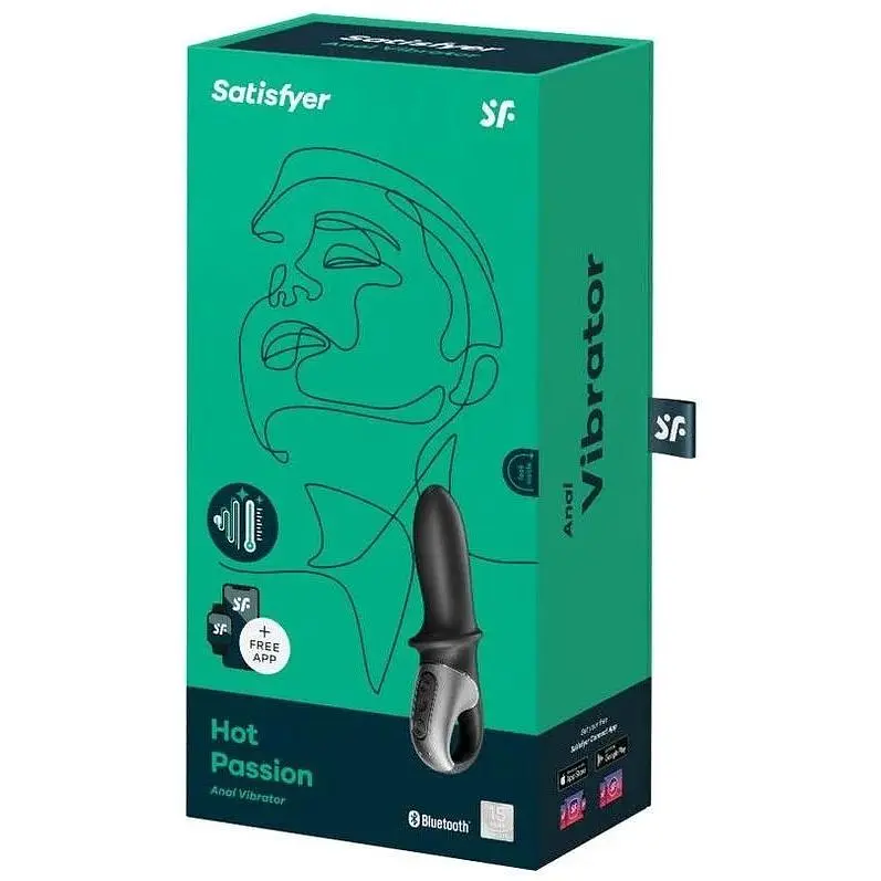 Анальний смарт-вібратор із підігрівом Satisfyer Hot Passion - фото 3