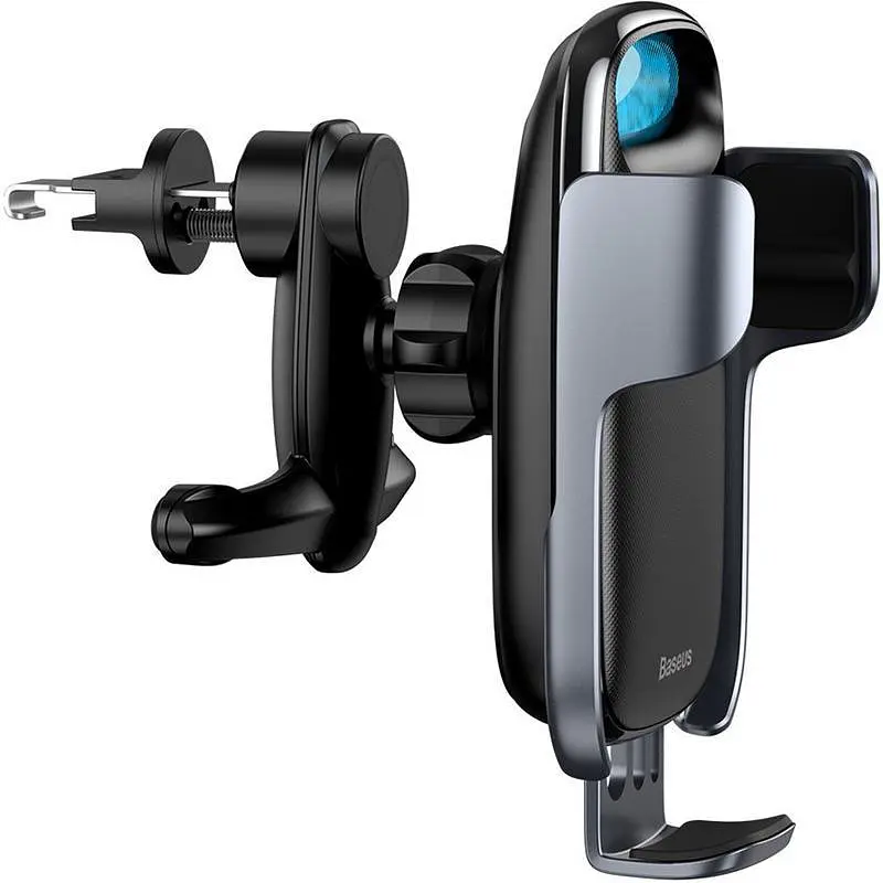 Автомобільний тримач холдер із БЗУ Baseus Wireless Charger Xiaomilky Way Bracket Holder WXHW02-01 Black - фото 9