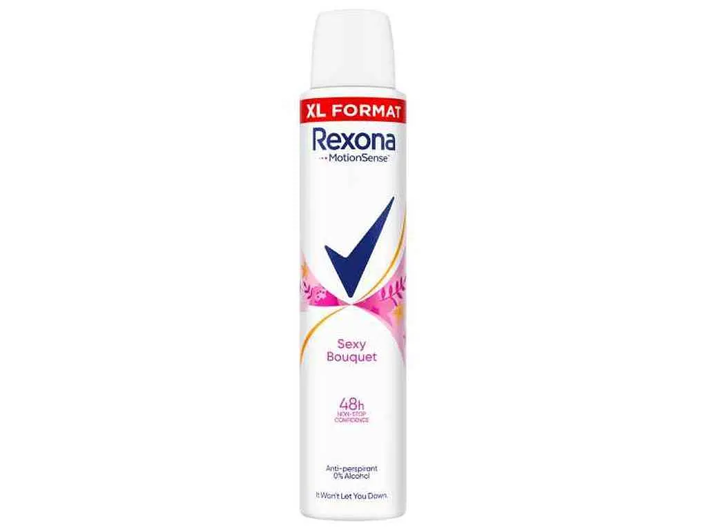 Дезодорант-антиперспірант REXONA 200мл Яскравий букет
