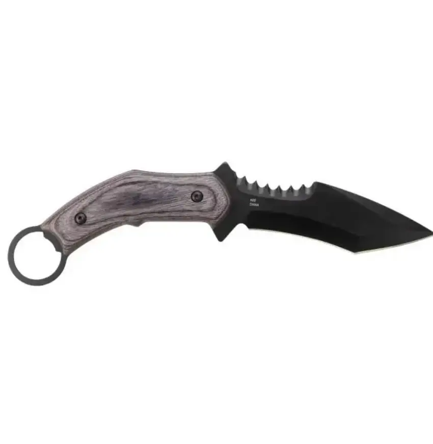 Ніж із фіксованим клинком SOG Phantom Edge 4.75 Чорний-Сірий - фото 2