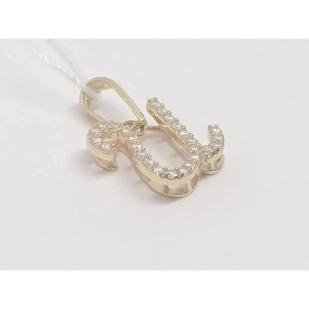 Золота підвіска Favoritum з фіанітами. 311579_И - фото 2