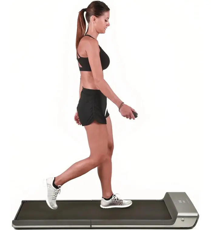 Бігова доріжка Toorx Treadmill WalkingPad with Mirage Display Mineral Grey (WP-G) - фото 7