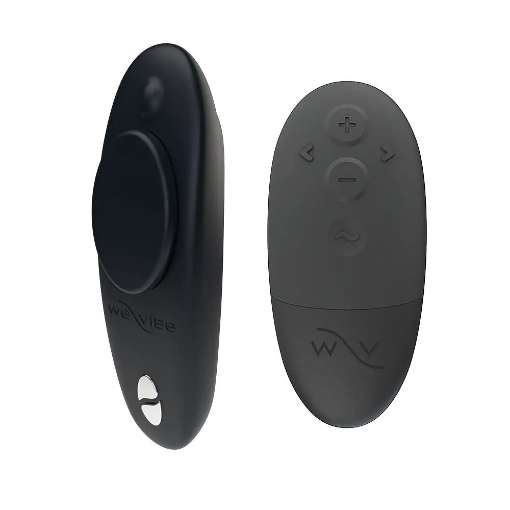 Смарт-вібратор в трусики We-Vibe Moxie+ Satin Black з пультом ДУ