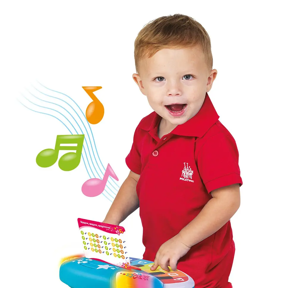 Детская музыкальная игрушка Kiddi Smart «Цветные ноты» 4514T-KS - фото 3