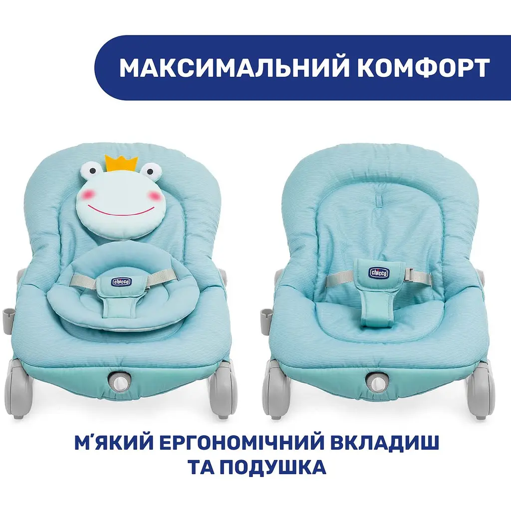 Кресло-качалка Chicco Balloon бирюзовое (79652.60) - фото 2