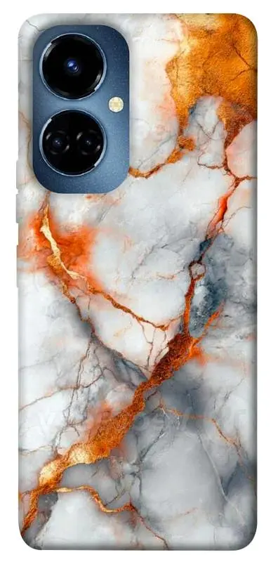 TPU чохол Demsky Lava marble для TECNO Camon 19 (CI6n) / 19 Pro (CI8n)