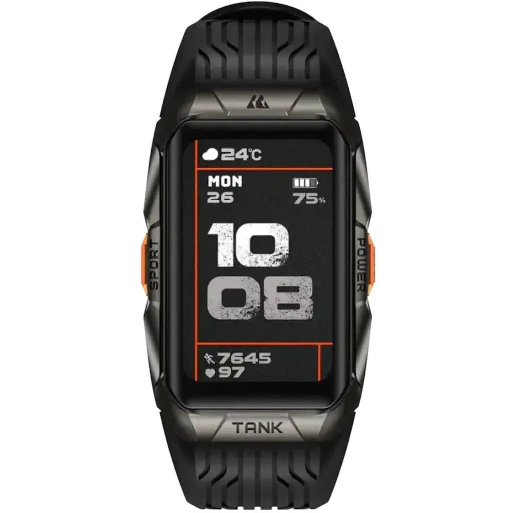 Смарт-годинник тактичний Kospet Tank X2 Ultra Black (KTX0002UB) - фото 2