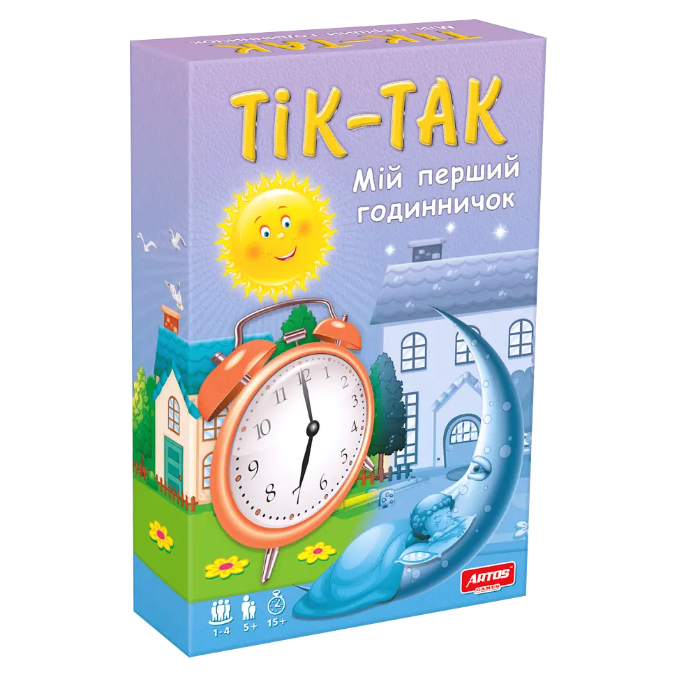 Дитяча розвиваюча гра "Тік-Так" 0819 перший годинник