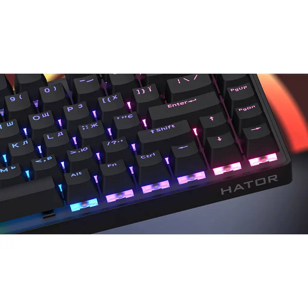 Клавіатура Hator Icefall Mecha 75 Wireless Rainbow Black (HTK275UA) [177406] - фото 6