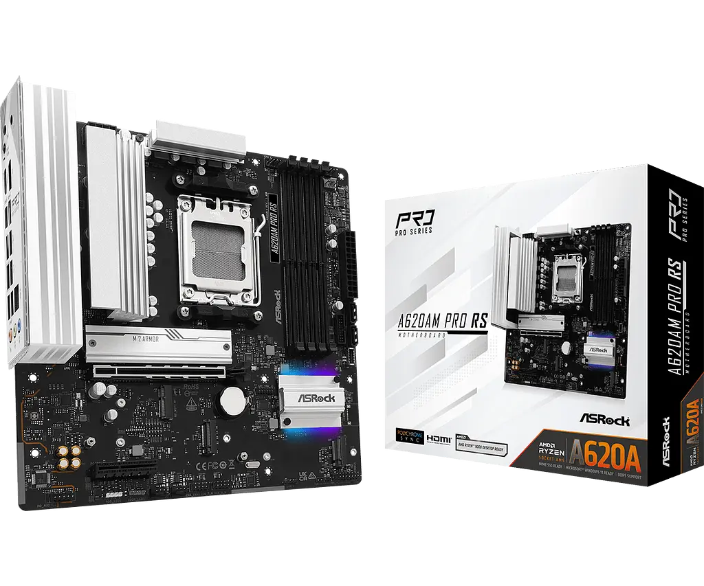 Материнська плата ASRock A620AM PRO RS Socket AM5 - фото 5
