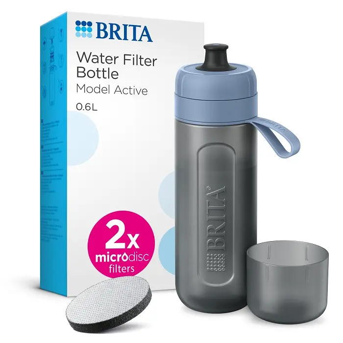 Фільтр-пляшка Brita Active 600 мл синя (1052250)