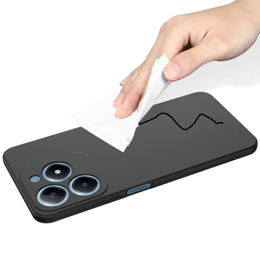 Силиконовый чехол BeCover для Realme C61 Black (711898) - фото 2