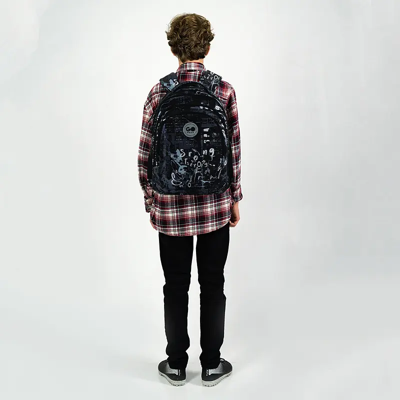 Рюкзак GoPack Teens 162L-4 Чорний (GO26-162L-4) - фото 16