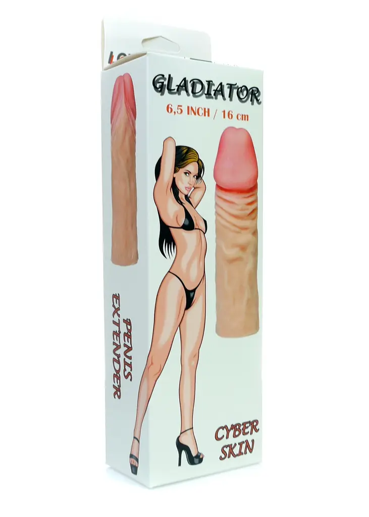 Реалістична накладка Stymulator GLADIATOR 6,5 Boss Series 21-00014 102739 - фото 4