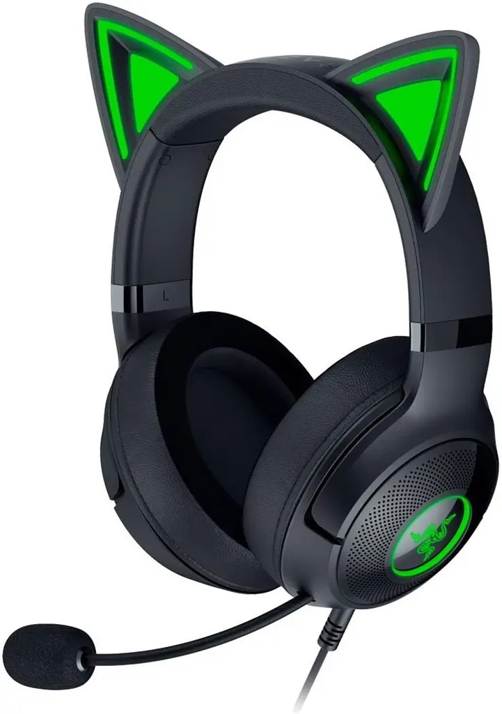 Гарнітура Kraken Kitty V2, RGB, USB-A, чорний Razer teh0013127 - фото 2
