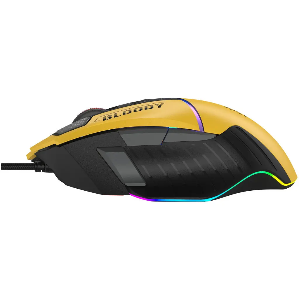 Мишка A4Tech Bloody W95 Max RGB Activated USB Sports Lime (Bloody W95 Max Sports Lime) - фото 7