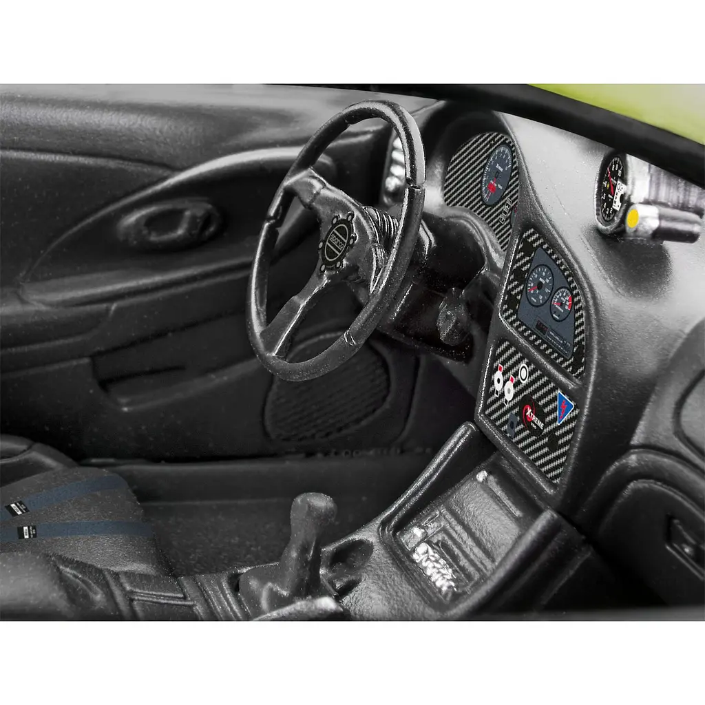 Збірна модель Revell Автомобіль Mitsubishi Eclipse 1995 з фільму Форсаж рівень 3 масштаб 1:25, 75 деталей (RVL-07691) - фото 7