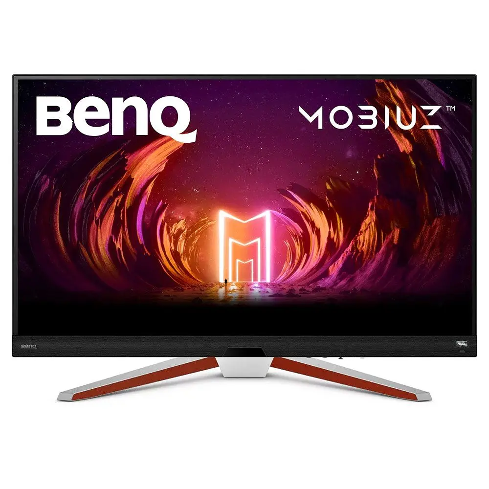 Монитор TFT 32" BenQ EX3210U, 4K UHD, IPS, 144Hz, 1 мс, HDMI, DP, USB-hub, HAS, колонки, белый (9H.LKHLB.QBE) - фото 8