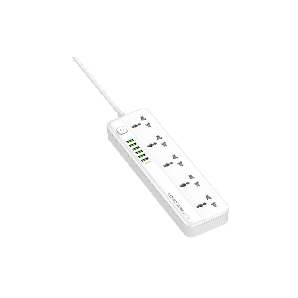Мережевий фільтр живлення LDNIO SC5614 5роз. 3USB 2м (SC5614) - фото 3