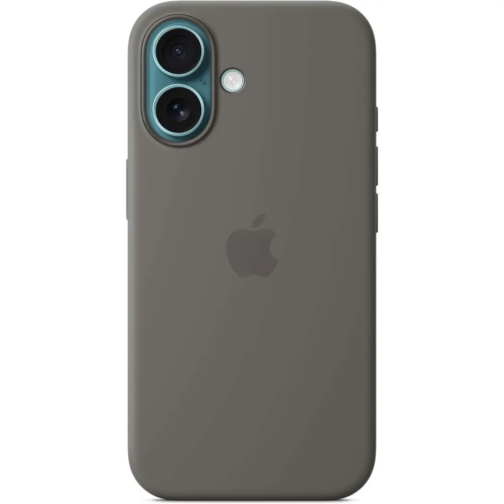Чохол Apple Silicone Case with MagSafe для iPhone 16 Stone Gray (MYY33ZM/A) [116206] - фото 2