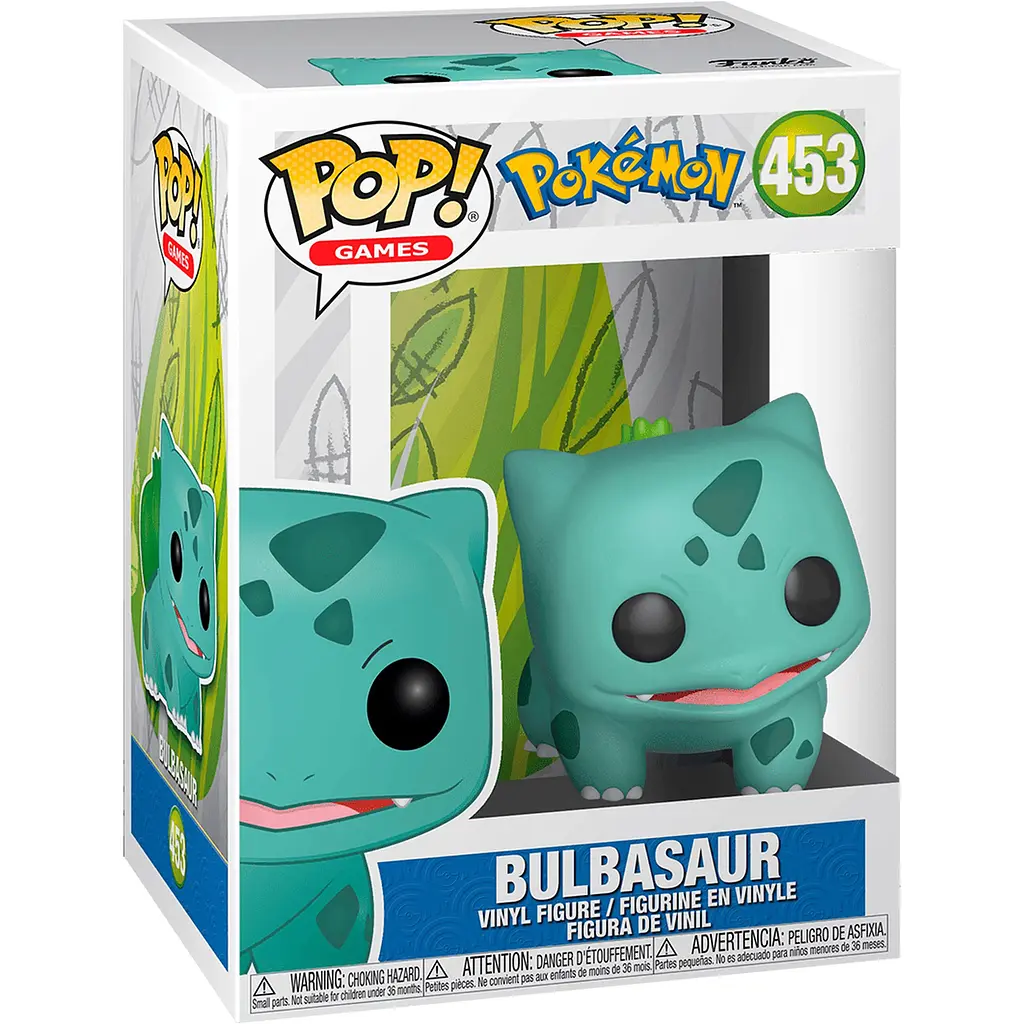 Фігурка Funko Pop! Pokemon: Бульбазавр 9.6см (50404) [118798] - фото 3