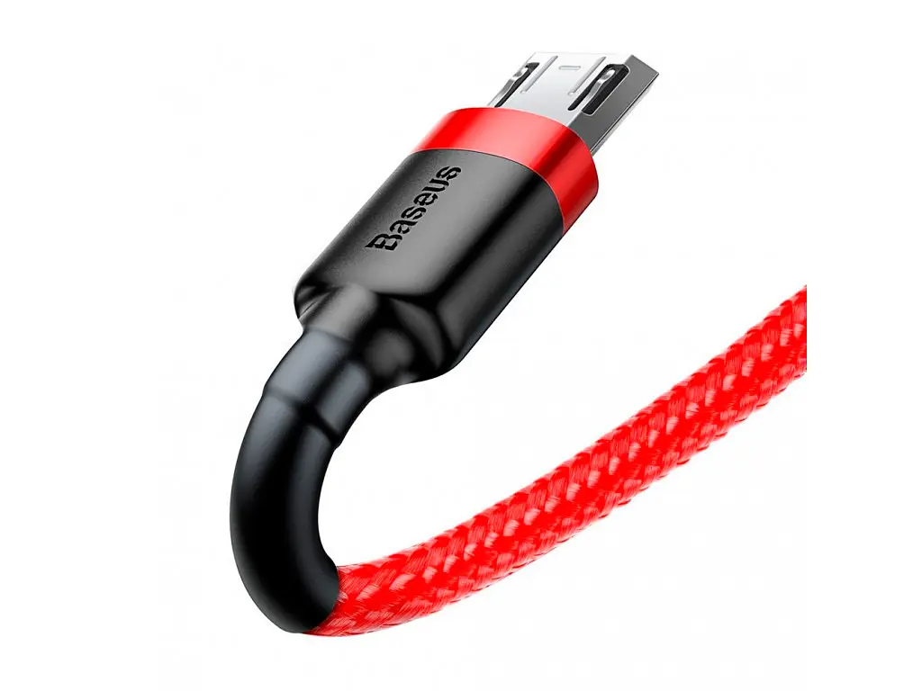 Кабель Baseus Cafule Micro-USB 2m Red (CAMKLF-C09) [82177] - фото 5