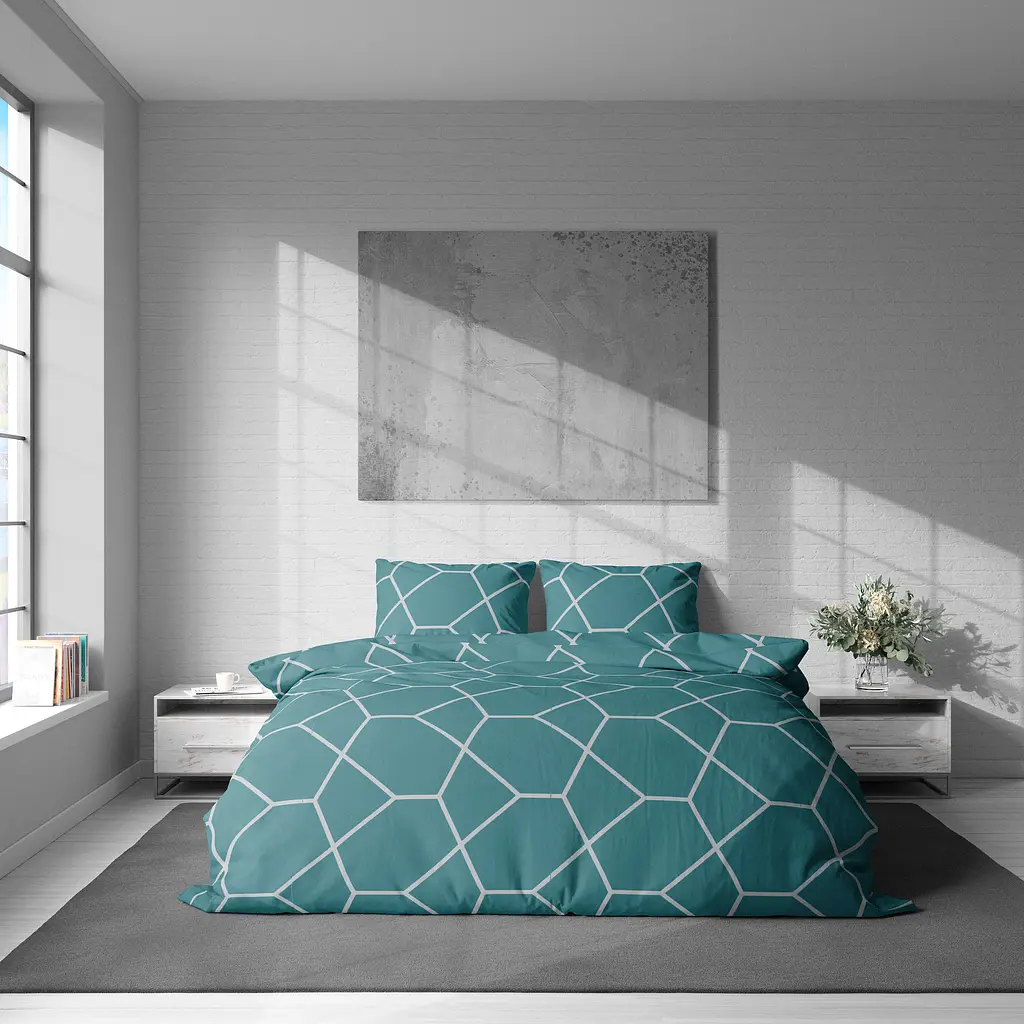 Комплект постельного белья LeLit P-0206/1 Евро 200х215 см (le2000000310077) - фото 3