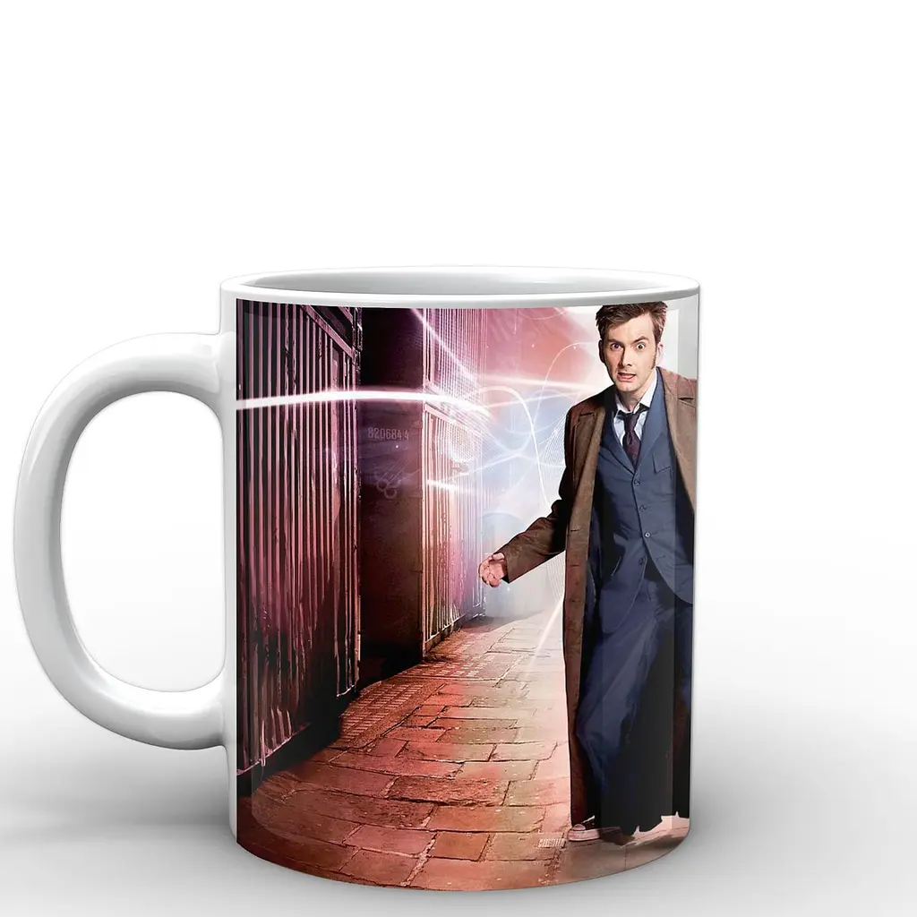 Кружка GeekLand Doctor Who Десятый DW.02.055 330 мл белая - фото 3