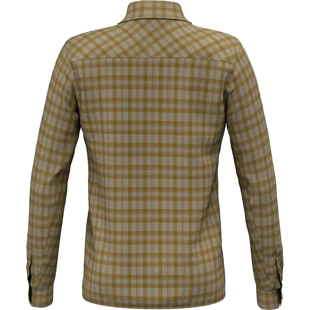 Сорочка чоловіча Salewa Fanes Flannel 5PL Mens L/S Shirt XXL Світло-коричневий - фото 2