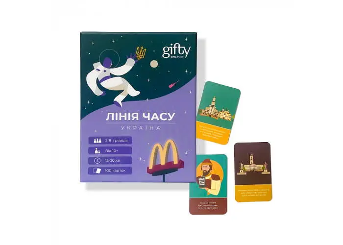 Настільна гра Gifty Лінія Часу (укр.) (AA-0141228) - фото 10