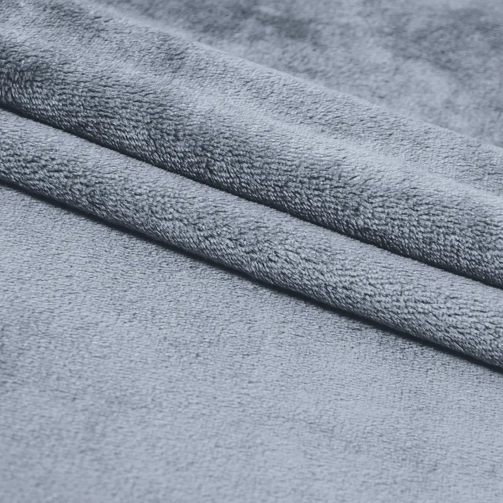 Плед Home line Фланель флисовый 220х195 см серый (170795) - фото 2