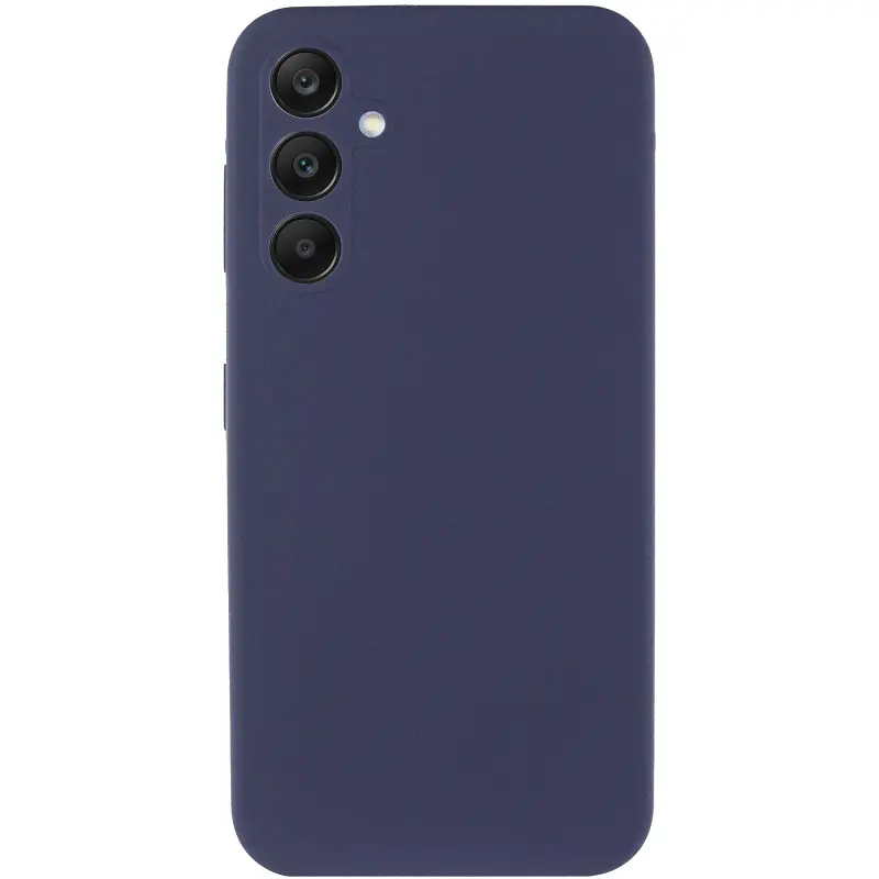 Чохол Silicone Cover Ummi Lakshmi Full Camera (AA) для Samsung Galaxy S25+ Синій / Midnight Blue - фото 2