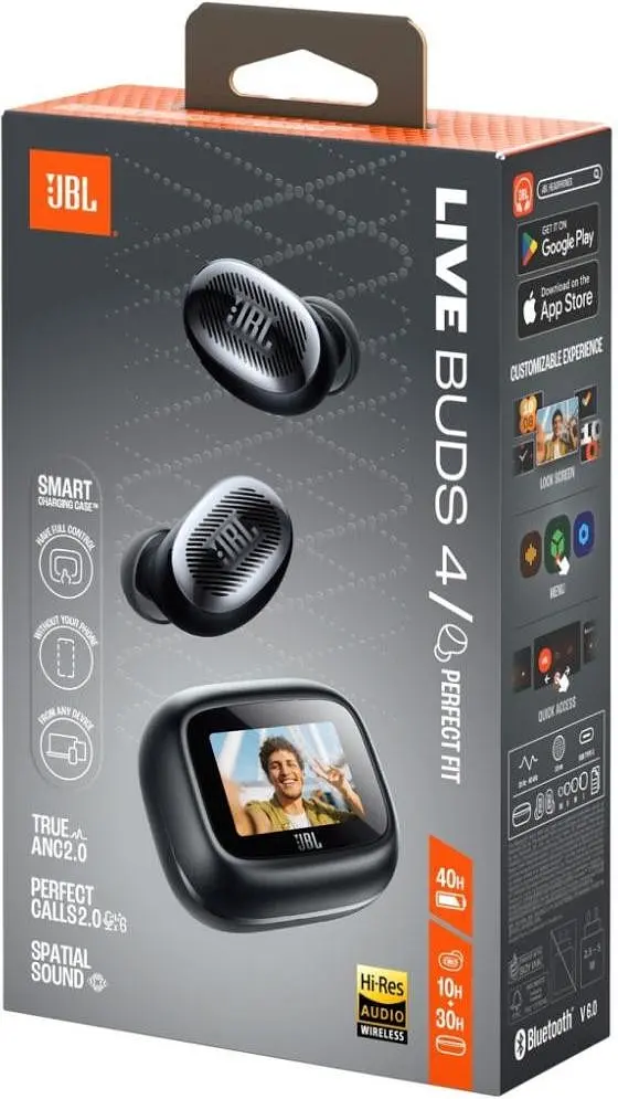 Навушники JBL Live Buds 4 Black (JBLLIVEBUDS4BLK) - фото 2